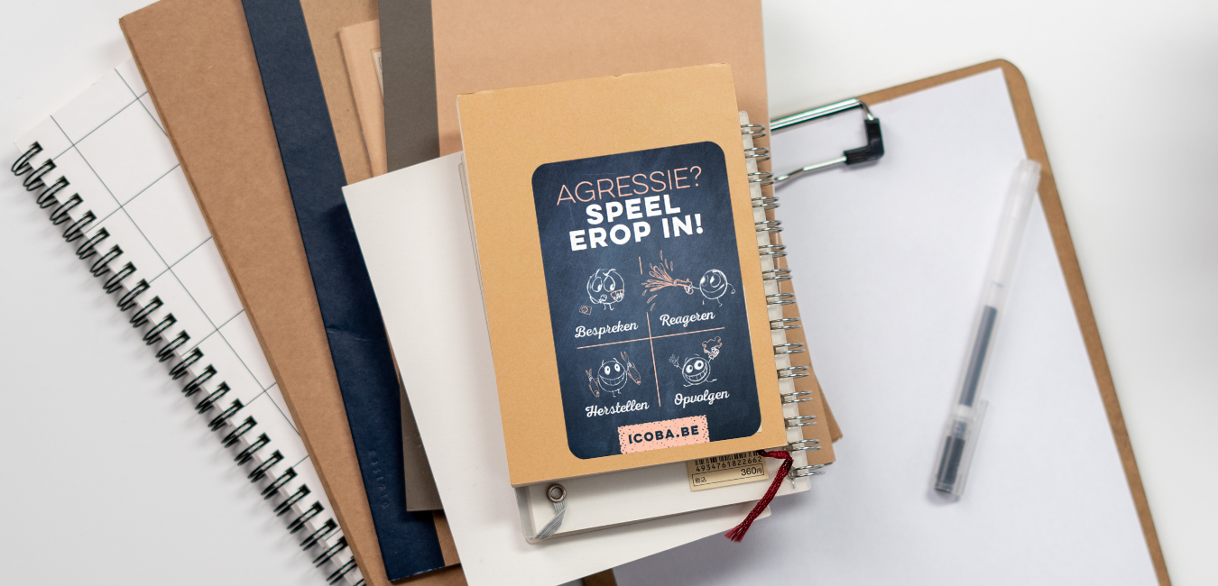 sticker agressie speel erop in